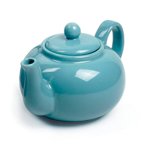 16Oz Stoneware Teapot - Turq.