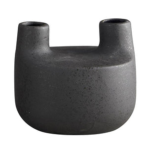 Grey Abstract Vase-47th & Main (Creative Brands)