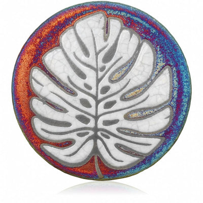 Raku Silhouette Coaster