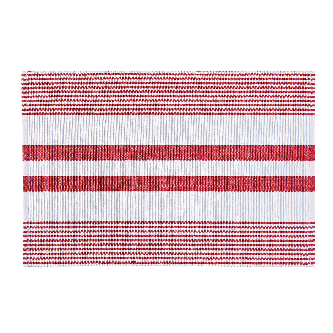 C&F Home - Red & White Placemat