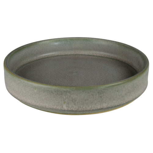 Issa Plate, Ceramic, Sage Green