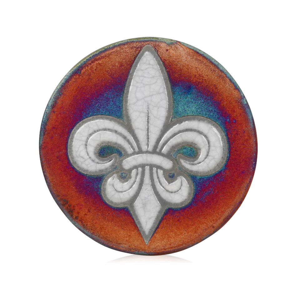 Raku Silhouette Coaster