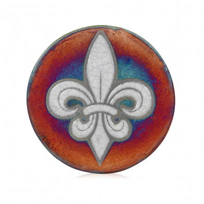 Raku Silhouette Coaster