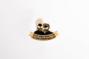 Black Girls Book Club Enamel Pin-DorcasCreates
