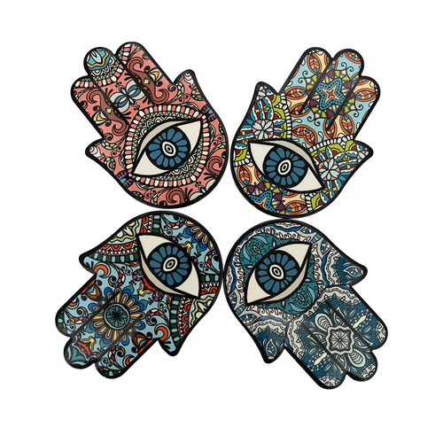 Evil Eye Ceramic Coaster / Trivet Set - Original Source