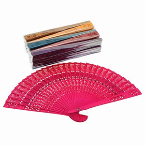 Colored Wood Fan Scented