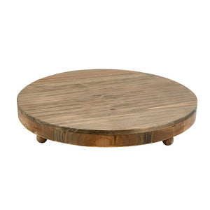 Round Footed Tray