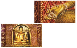 Temple Buddha Matchbox
