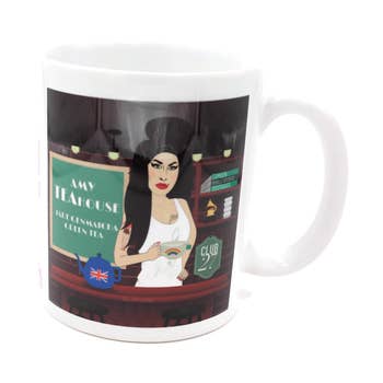 The TeaBook - 11 oz Artistic Porcelain Mugs