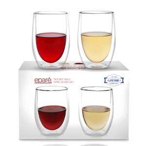 Best Drinking Glasses | 4 Glasses | Italian-Made | Lifetime Warranty | Made in