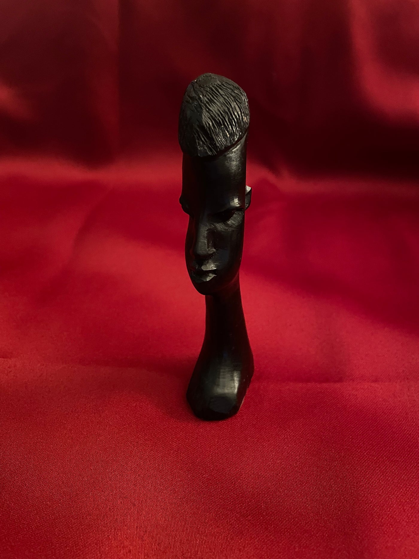 African Ebony Wood Carved Statues