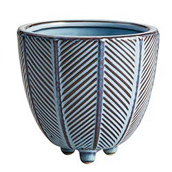 Blue Line Pot