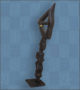 Baule Gong Tapper - Ivory Coast