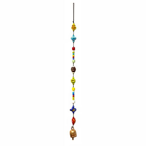 Moksha-Color Scape Beads & Bell