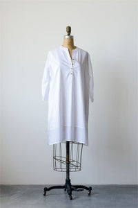 Cotton Ava Dress, White