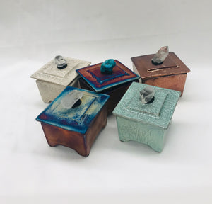Raku Dream Boxes By Jeremy Diller