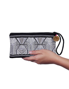 Deco Wristlet Purse