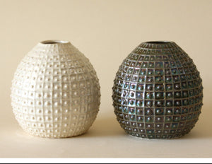 Set of 2 Urchin Vases