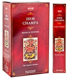 Hem Champa Masala Incense - 15 Gram Pack