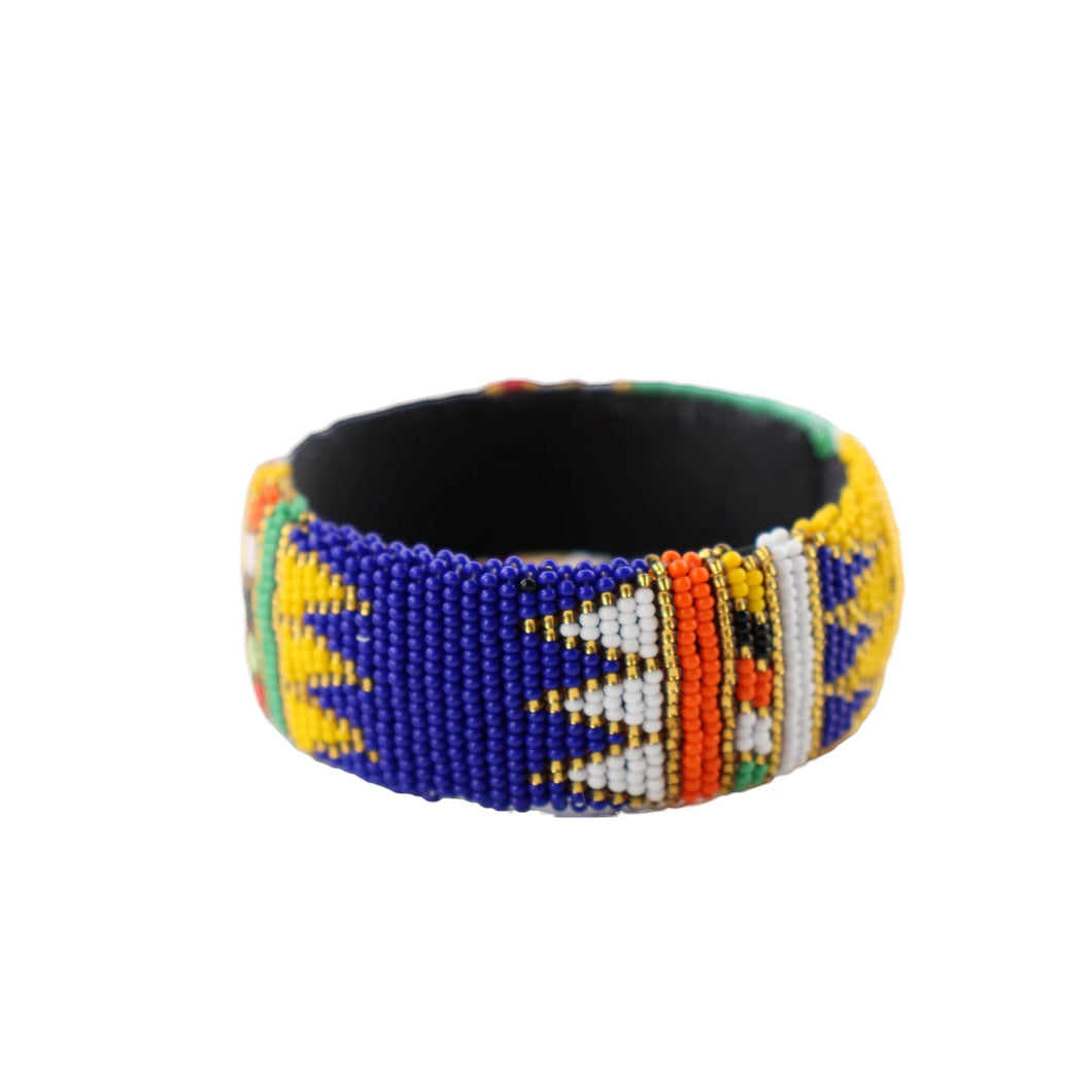 Zulu Beaded Bangle Bracelet