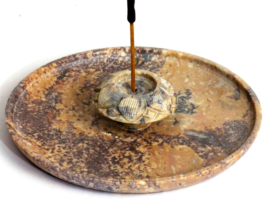 Stone Incense Stick & Cone Burner Plate