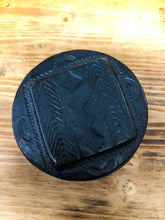 SMALL TAUREG LEATHER BOX- NIGER