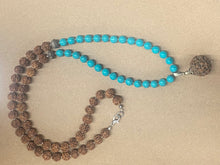 Mandala Prayer Beads with Rudraksha Seed