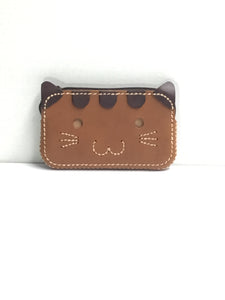 Leather Kitty Wallet