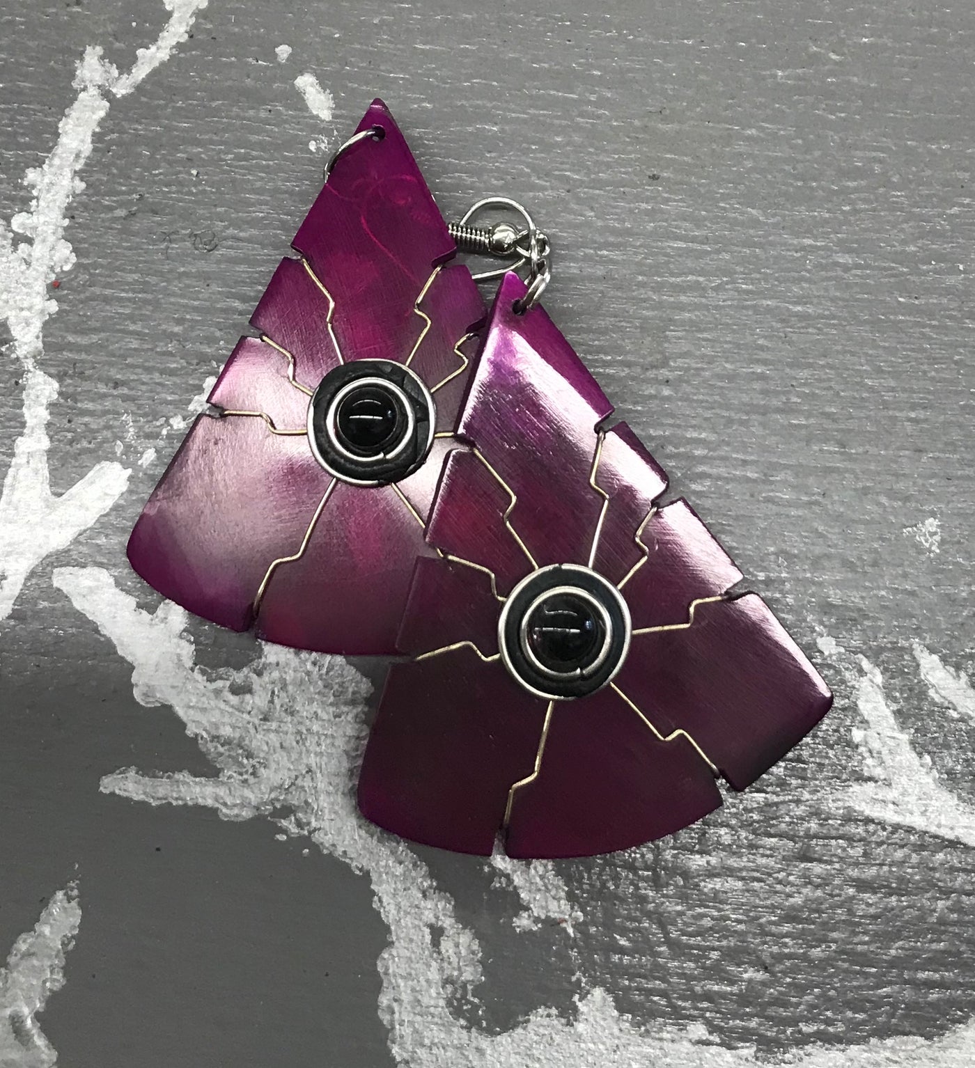 Horn Earrings by Peruvian Art