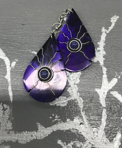 Horn Earrings by Peruvian Art