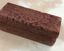 Carved Tree of Life Wooden Box