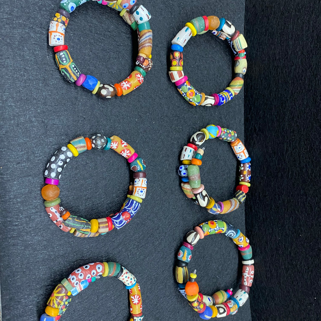 Trade Coiled Beads