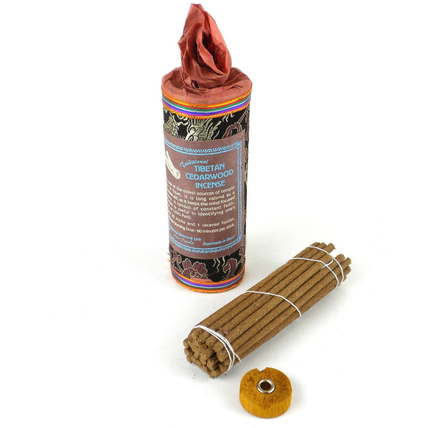 HAND CRAFTED INCENSE FROM NEPAL 15 STICK PACK, CEDAR