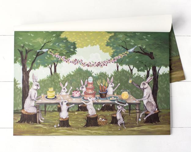Artistic Tabletop Placemats