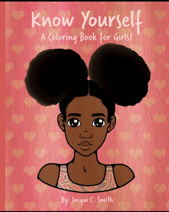 Know Yourself: A Coloring Book for Girls