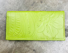 Tooled Checkbook Wallet