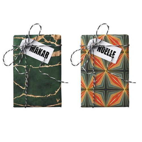 Makar-Noelle Double Sided Gift Wrapping Paper