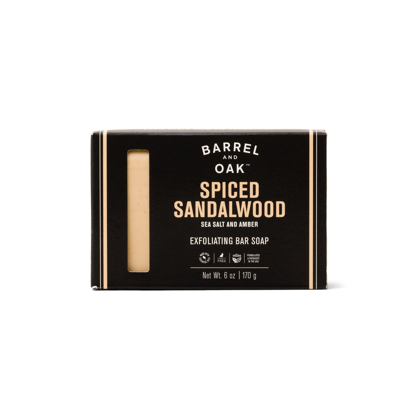 Exfoliating Bar Soap - Spiced Sandalwood