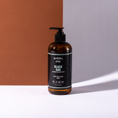 Hair, Face, and Body All-In-One Wash - Black Oak