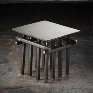 Square Iron Candle Holder 4