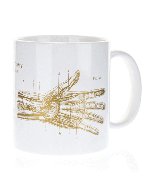 Anatomical Hand Mega Mug