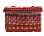 Hand-Woven Seagrass Storage Box w/ Lid