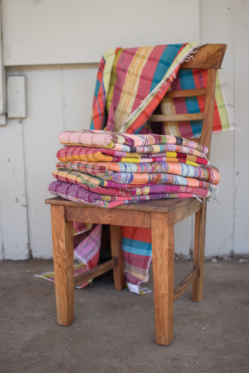 Assorted Recycled Cotton Throws
