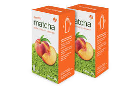 Peach Matcha Sticks