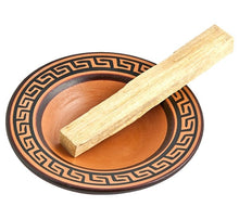 Peruvian Ceramic Dish Burner - 4"D