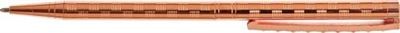 Rose Gold Ballpoint Etched Pen with Crystals