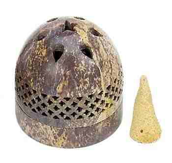 Soapstone Jumbo Cone Burner