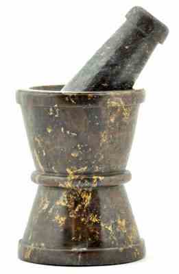 Traditional Apothecary Soapstone Mortar & Pestle