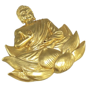 GOLDEN BUDDHA INCENSE HOLDER