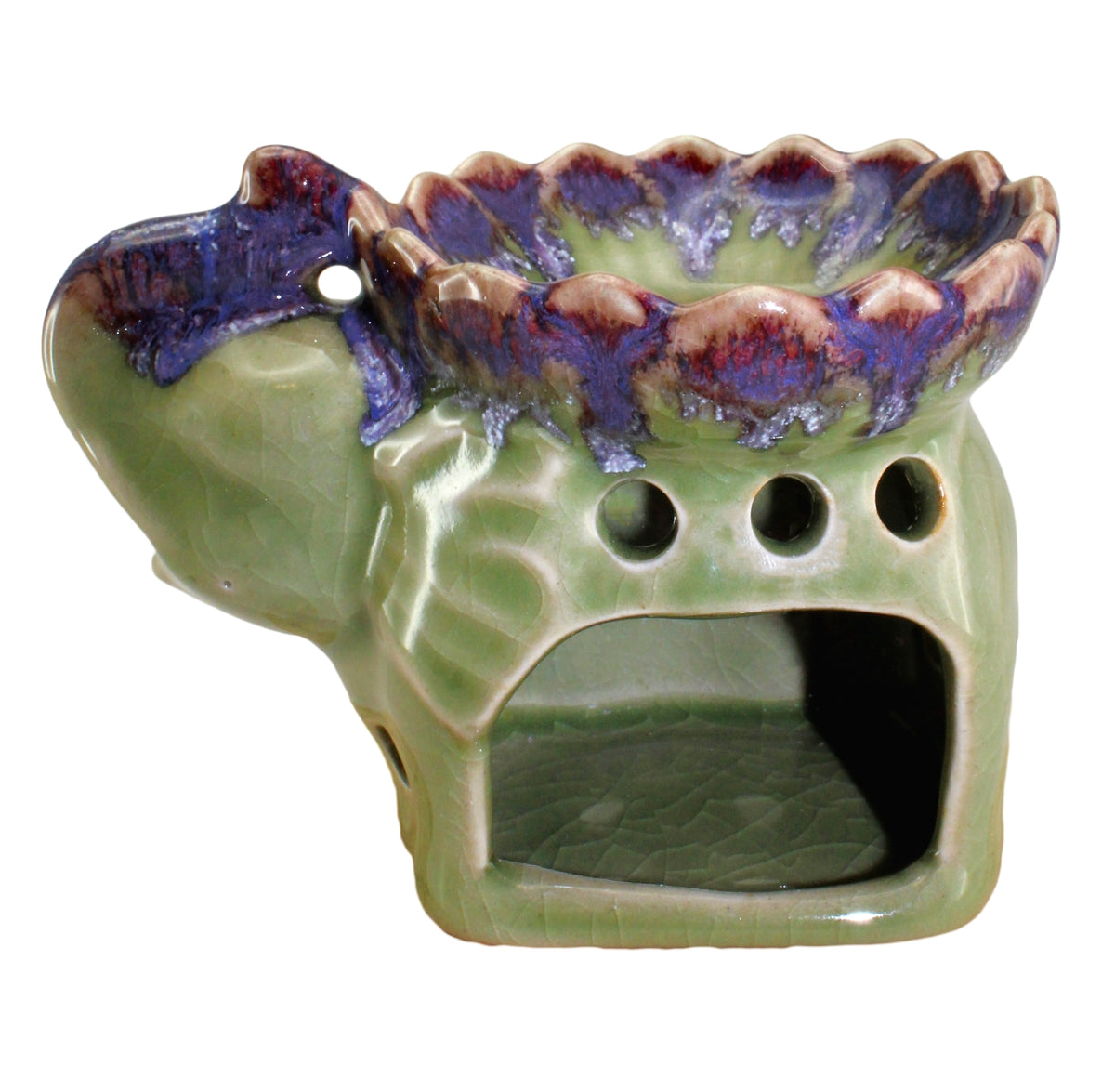 Elephant Oil Burner- Green